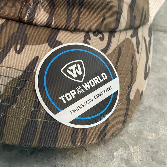 NWT UCLA Bruins Mossy Oak Camo Snapback Hat Top of the World Green Brown NCAA - Picture 3 of 11